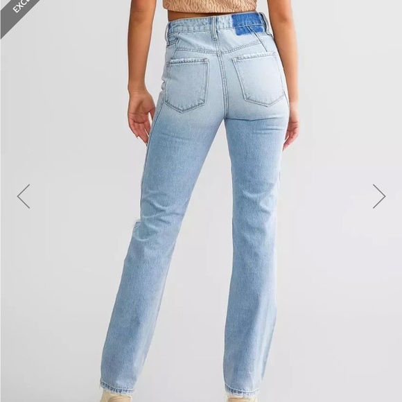 flying monkey | ultra high rise straight jeans - Picture 7 of 8